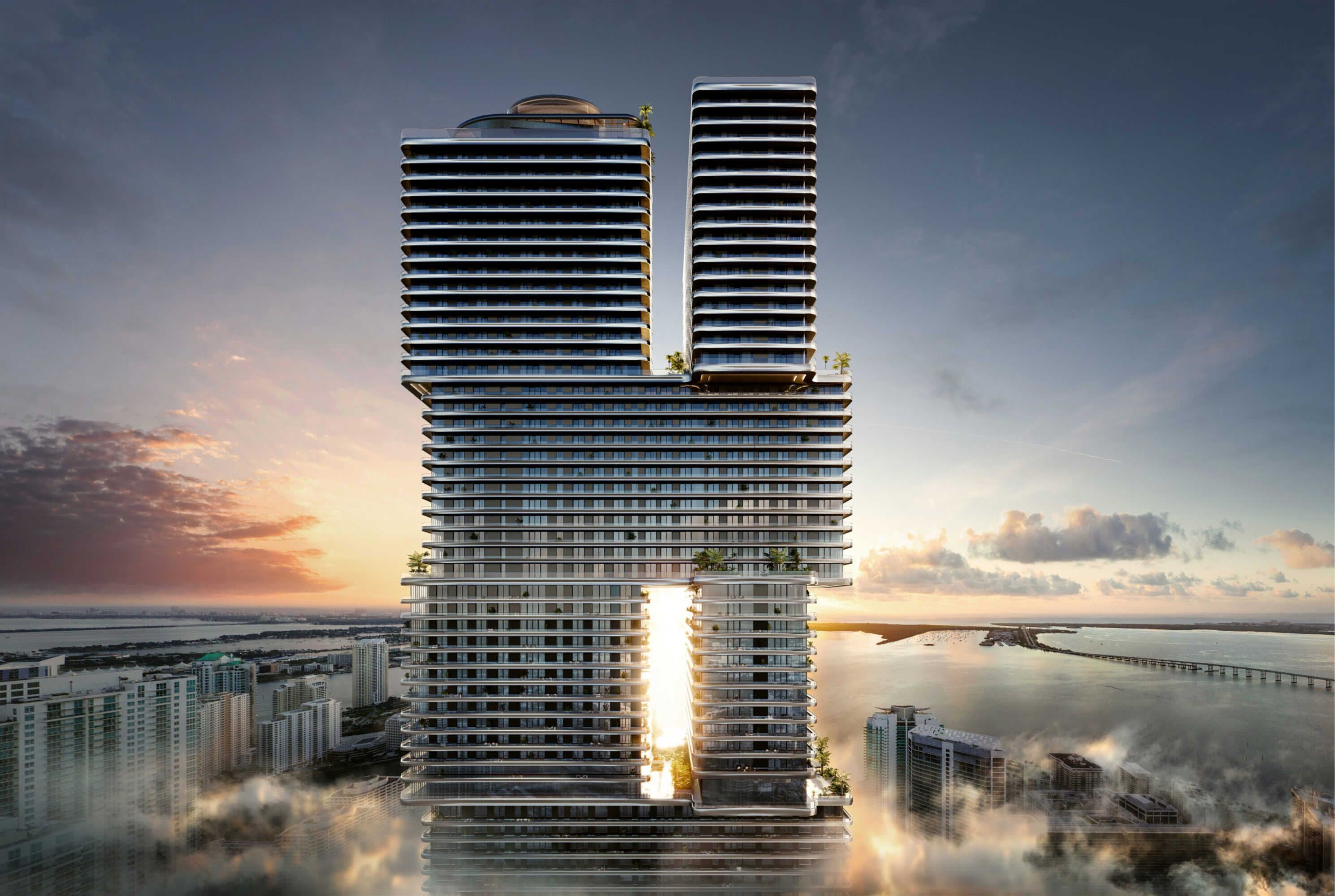Luxury branded development exterior